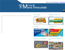Tablet Screenshot of cmimaculada.com.br